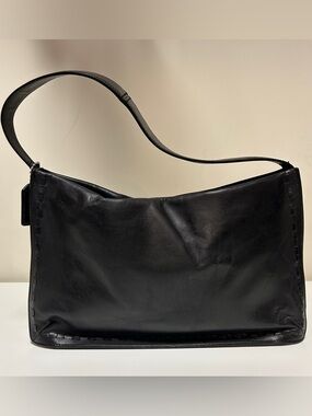 Coach Black Leather West End 9467 Shoulder Bag
